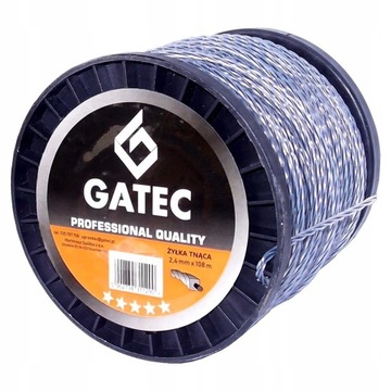 Żyłka tnąca do głowicy kosy spalinowej 2,4 mm/108m