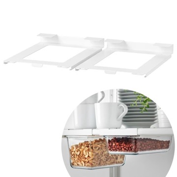 IKEA IKEA 365+ Uchwyt wieszak na pojemnik 2szt