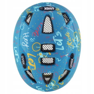 ДЕТСКИЙ ВЕЛОСИПЕДНЫЙ ШЛЕМ UVEX KID 2 CC, размеры 46-52