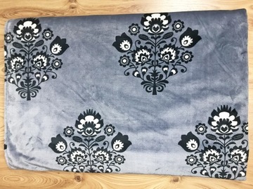 Koc MINKY POLAR wzór folkowy 150x200cm
