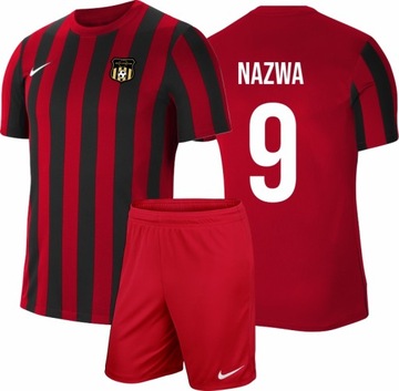 10 x KOMPLET NIKE STRIPED DIVISION IV + NADRUK