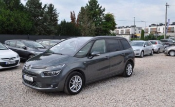 Citroen Grand C4 Picasso II Grand Picasso 2.0 BlueHDi 150KM 2014 Citroen C4 Grand Picasso 2.0 HDI 7-osob Exclusive Kamera Nawigacja 2.0