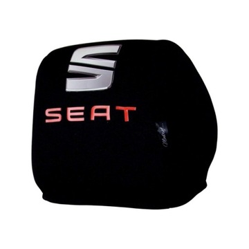 SEAT POTAHY NA PODHLAVNÍKY Z LOGO 2 KS.