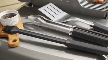 ГРИЛЬ НАБОР ДЛЯ ГРИЛЯ АКСЕССУАРЫ ПОСУДА ЧЕХОЛ 14 шт.