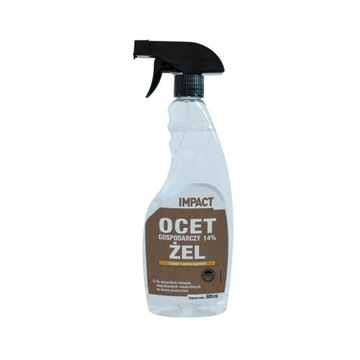 Ocet gospodarczy w żelu 14% 0.5 l IMPACT