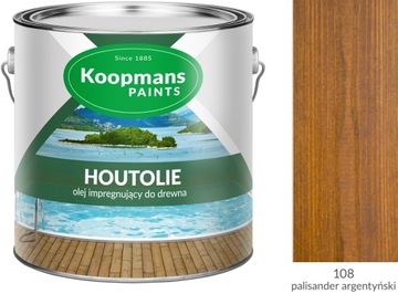 KOOPMANS HOUTOLIE OLEJ TARASOWY 075 PALISANDER 108