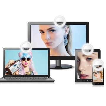 КОЛЬЦЕВАЯ МИНИ-ЛАМПА ДЛЯ СЕЛФИ ДЛЯ ПЛАНШЕТА