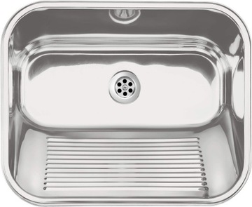 Zlewozmywak Deante inox KOMORA GOSPODARCZA 53x43cm