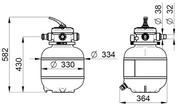 Песочный фильтр SF25