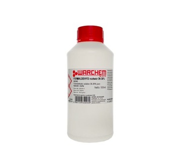 FORMALDEHYD 36-38% (FORMALINA) - czysty - 500ml
