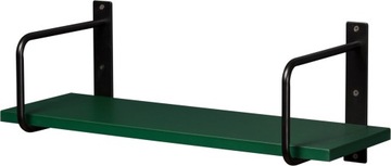 Półka łazienkowa zielona loftowa BELT 60cm