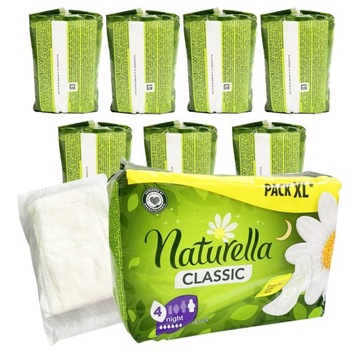 NATURELLA CLASSIC NIGHT PODPASKI SKRZYDEŁKA 112szt