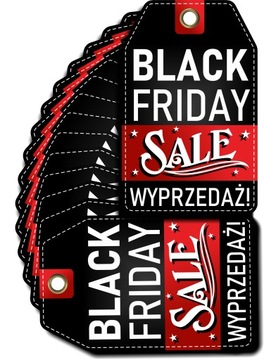 Naklejki Wlepki do sklepu SALE BLACK FRIDAY 80szt