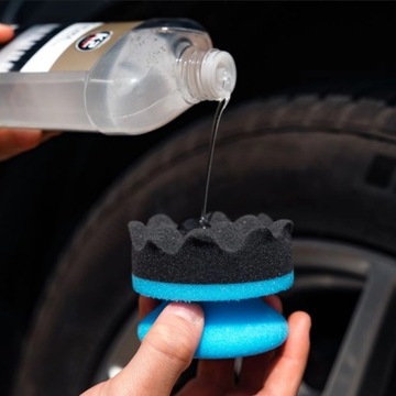 K2 TIRE APPLICATOR Губка для протирки молочно-черного пластика