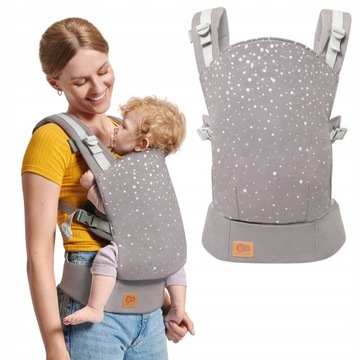 KINDERKRAFT nosidełko do 20 kg NINO CONFETTI GREY