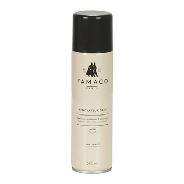 Spray do renowacji zamszu i nubuku Famaco - czarny 250ml