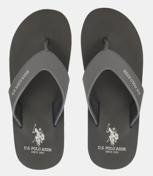 U.S. POLO ASSN japonki klapki szare 45