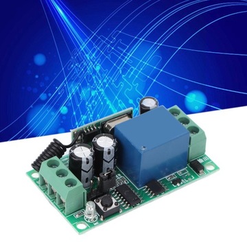 Mini przekaźnik bezprzewodowy 24V 1CH 10A uniwersalny odbiornik