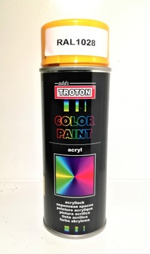 TROTON Lakier akrylowy RAL 1028 żółty spray