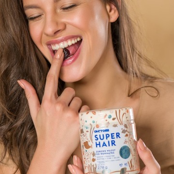 Витамины для укрепления волос SUPER HAIR JELLIES Предотвращает выпадение волос Oh!Tomi
