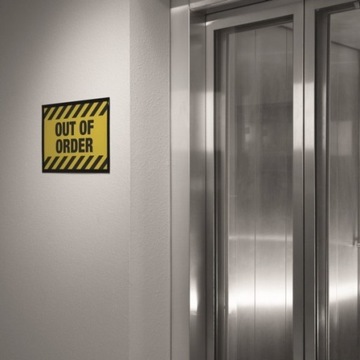 Рамка А3, магнитная, отрывающаяся, Durable Duraframe, черная, 1 шт.