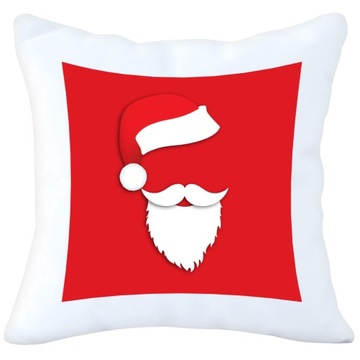 POSZEWKA DEKORACYJNA 40x40 ŚWIĄTECZNA Z NADRUKIEM