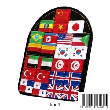 МАГНИТ НА ХОЛОДИЛЬНИК ДЛЯ ФЛАЖКОВ ПУТЕШЕСТВЕННИКА, РАЗЛИЧНЫЕ УЗОРЫ