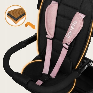 ТРЕХКОЛЕСНАЯ ДЕТСКАЯ АВТОМОБИЛЬ 2-в-1 ПОВОРОТНАЯ НА 360° LIONELO BERRY