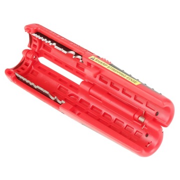 Нож для снятия изоляции с кабелей диаметром 8-13 мм.