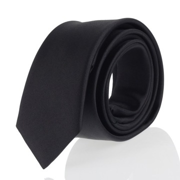 Krawat Klasyczny Męski Śledź Elegancki Mat Polski