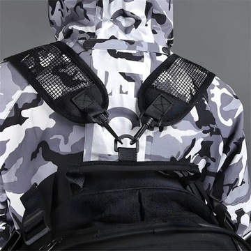 БОЛЬШОЙ МОТОЦИКЛЬНЫЙ РЮКЗАК ДЛЯ МОТОЦИКЛОВОГО ШЛЕМА 2в1 ОКСФОРД ВОДОНЕПРОНИЦАЕМЫЙ