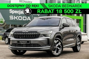 Skoda Kodiaq II SUV 1.5 TSI mHEV 150KM 2025 Škoda Kodiaq Skoda Kodiaq Sportline 1.5 TSI m-HEV