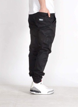 Spodnie M Bossline Cut Jogger Czarne joggery