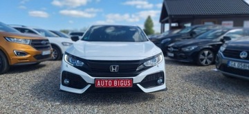 Honda Civic X Hatchback 5d 1.0 VTEC TURBO 126KM 2019 Honda Civic biala perla 1,0 i-vtec ledy duza navi, zdjęcie 1