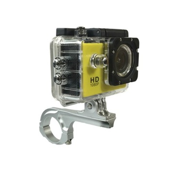Длинный алюминиевый держатель + адаптер GOPRO 12 DJI ACTION 4 велосипед (GP.39)