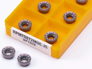 Płytki wieloostrzowe RPMT08T2 MOE JS VP15TF