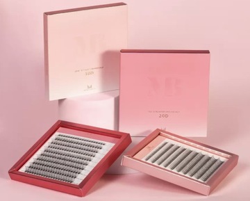 РЕСНИЦЫ MANY BEAUTY 20D MASTER BOX CC 8-14MM