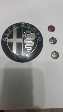 LOGO ZNAK ZNAKY PŘEDNÍ 74MM ALFA ROMEO 159 MITO 147 GT ZDARMA