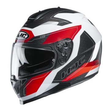 Kask Motocyklowy HJC C70 Canex White/Black/Red M