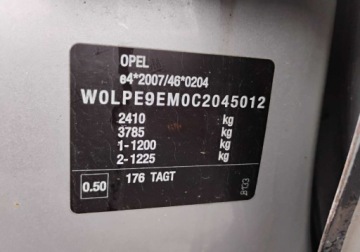 Opel Zafira C Tourer 2.0 CDTI ECOTEC 130KM 2012 Opel Zafira 2012r, 2.0 CDTI. Uszkodzony boki. 2.0 Diesel 130KM, zdjęcie 20