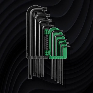 Ключи шестигранные Magnum TORX T10 - T50 9 шт. профессиональный