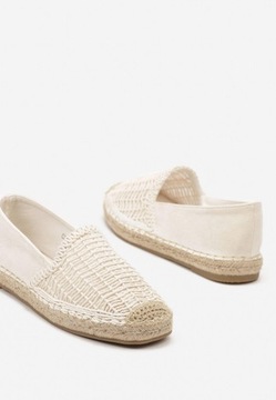 Renee Beżowe Espadryle damskie 39