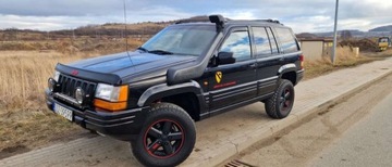 Jeep Grand Cherokee I 5.2 i V8 Limited 215KM 1996 Jeep Grand Cherokee LiFT 5.2 V8Gaz Android LED HAK 5.2 BenzynaLPG 215KM