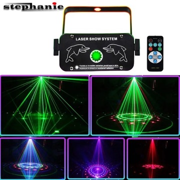 СИСТЕМА ЛАЗЕРНОГО ШОУ ЦВЕТНАЯ RGB DJ-ДИСКО