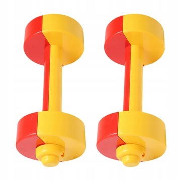 1 para ergonomiczne plastikowe hantle drążki