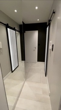 Раздвижные стеклянные двери Лофт-система 85 Флейта 3 поля