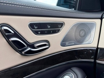 Mercedes Klasa S W222 Limuzyna 350 Blue TEC 258KM 2016 Mercedes-Benz S 350 aktywny tempomat,panorama,Burm, zdjęcie 18