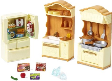 SYLVANIAN FAMILIES WIEJSKA KUCHNIA Z LODÓWKĄ 5341