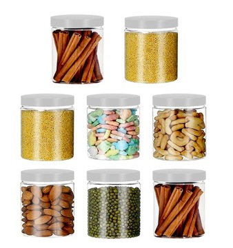 8 x POJEMNIK SŁOIK NA ŻYWNOŚĆ PRZYPRAWY 200 ml