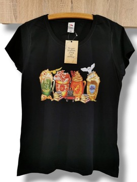 Koszulka Harry Potter gryffindor slytherin M